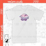  Áo thun Kirby Đi Bơi Trùm Cuối Game, Cotton 100% 2 màu nam nữ 0145 