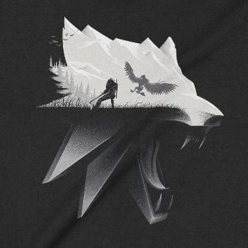  Áo Sweater The Witcher, Trùm Cuối Game, Unisex Nỉ Bông 100% 2 màu nam nữ 0220 