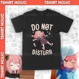 Áo thun Anya - Đừng Làm Phiền - Unisex Trùm Cuối Manga Anime, Cotton 100% 2 màu nam nữ 0013 