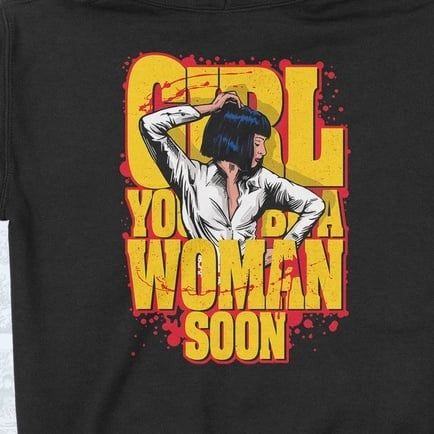  Áo Hoodie Pulp Fiction - Movie Trùm Cuối Unisex Cine, Nỉ Bông 100% 2 màu nam nữ 0116 