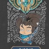  Áo thun Yasuo - Đạo Của Lãng Xẹt, Trùm Cuôi Game Liên Minh, Unisex Cotton 100% 2 màu nam nữ 0096 