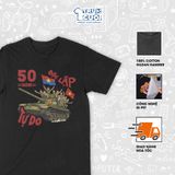  Áo thun 50 Năm Độc Lập, Trùm Cuối Việt Nam, Unisex Cotton 100% 4 màu nam nữ 0304 