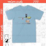  Áo thun Kiki's Delivery Service - Ghibli Unisex Trùm Cuối Manga Anime, Cotton 100% 2 màu nam nữ 0067 