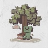  Áo thun Minecraft - Baby Sad, Trùm Cuối Game, Unisex Cotton 100% 2 màu nam nữ 0436 