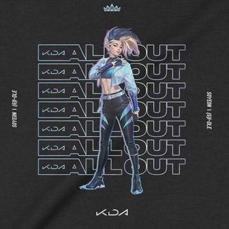  Áo Sweater K/DA ALL OUT Akali - Liên Minh Huyền Thoại, Trùm cuối  Game, Cotton 100% 2 màu nam nữ 0172 