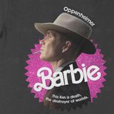  Áo thun Barbie x Oppenheimer: Chàng Ken Tử Thần Ver HƯỜNG, Trùm Cuối Movie Meme, Unisex Cotton 100% 2 màu nam nữ 0292 
