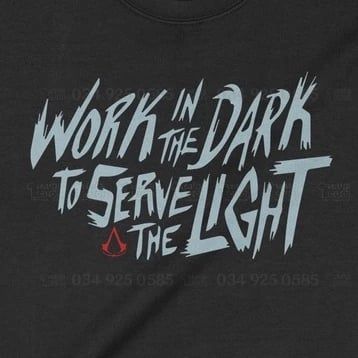  Áo thun Assassin's Creed: Lời Thề Unisex Trùm Cuối Game, Cotton 100% 2 màu nam nữ 0149 