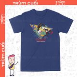  Áo thun Miles & Gwen - Across The Spider-Verse, Trùm Cuối Marvel Cine, Unisex Cotton 6 màu 0283 