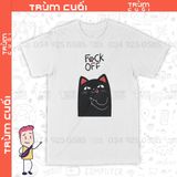  Áo thun 2 mặt Anti Social Cat, Trùm Cuối Casual Meme, Unisex Cotton 100% nam nữ 0306 
