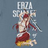  Áo thun Erza Scarlet - Fairy Tails, Trùm Cuối Anime, Unisex Cotton 100% 6 màu nam nữ 0340 