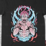  Áo thun Chú thuật hồi chiến Sukuna Unisex Trùm Cuối Manga Anime, Cotton 100% 2 màu nam nữ 0017 
