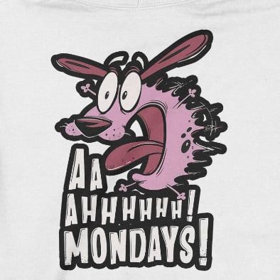  Áo Hoodie Coward Dog, Trùm cuối Cartoon Cine, Cotton 100% 2 màu nam nữ 0210 