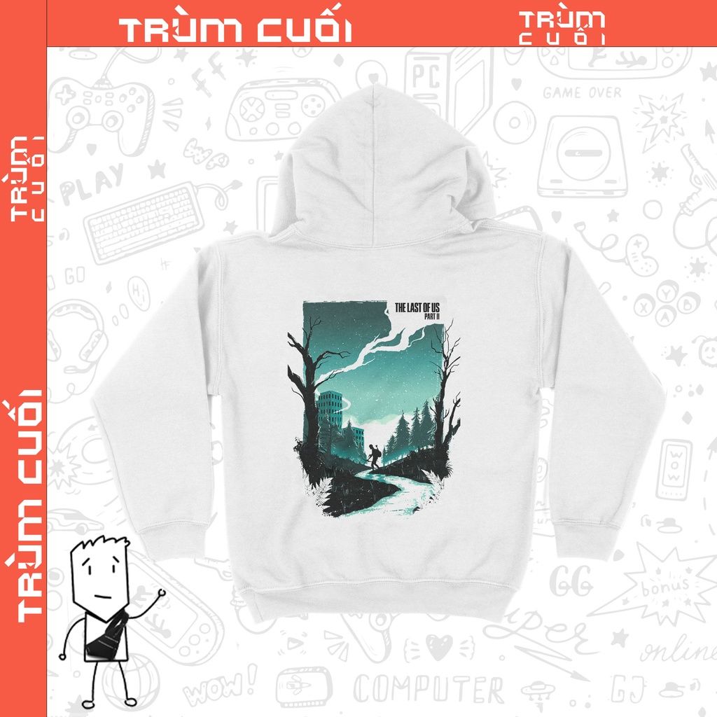  Áo Hoodie The Last of Us, Trùm Cuối Game, KZ Nỉ Bông 100% 2 màu nam nữ 0216 