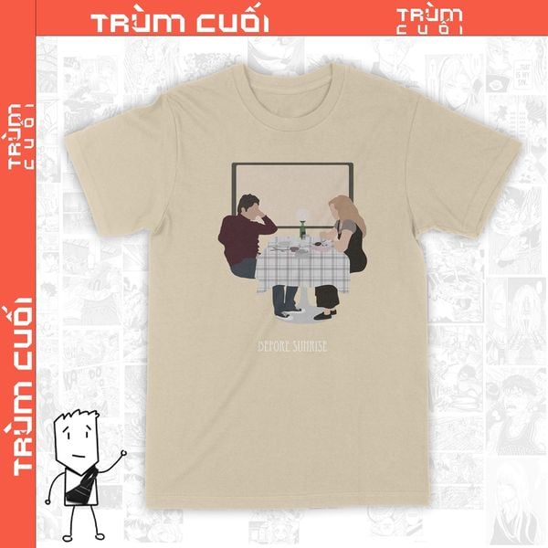  Áo thun Before Sunries - Trùm Cuối Movies Unisex Cine, Cotton 100% 2 màu nam nữ 0111 
