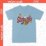  Áo thun phim Scooby-Doo, Trùm Cuối Cine Cartoon, Cotton 100% 2 màu nam nữ 00361 