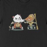  Áo thun Zuka Vs Wukong chibi - Áo liên quân Unisex Trùm Cuối Game, Cotton 100% 2 màu nam nữ 0031 