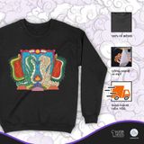  Áo sweater Quan Xà Thần - Tứ Phủ, Trùm Cuối x Đăng Hoả Chi Thần - Tết 2025, Nỉ Bông 100% Unisex 