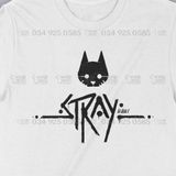  Áo thun Stray: Mèo đi lạc, Trùm Cuối Game, Unisex Cotton 100% 2 màu nam nữ 0021 