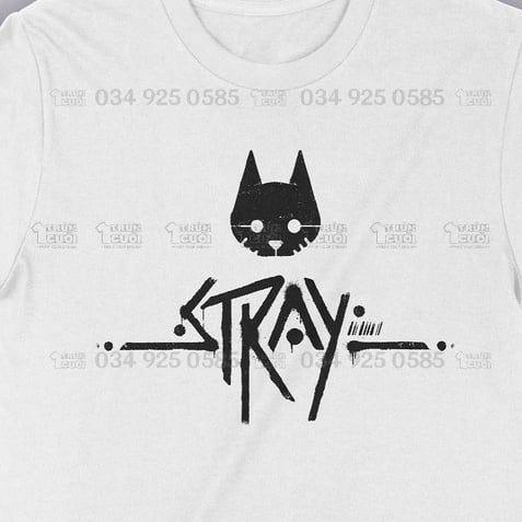  Áo thun Stray: Mèo đi lạc, Trùm Cuối Game, Unisex Cotton 100% 2 màu nam nữ 0021 