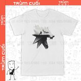  Áo thun The Witcher, Trùm Cuối Game, Cotton 100% 2 màu nam nữ 0220 