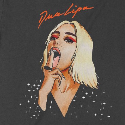  Áo thun Dua Lipa, Trùm Cuối Thần tượng âm nhạc, Unisex Cotton 100% 2 màu nam nữ 0266 