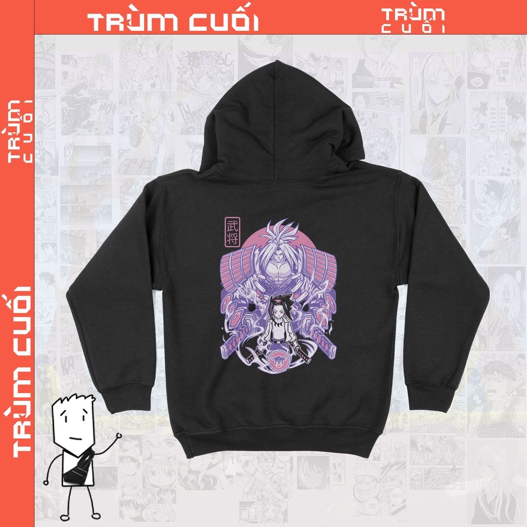  Áo  Hoodie Shaman King Unisex TSHIRT-HOLIC Manga Anime,  Nỉ Bông 100% 2 màu nam nữ 
