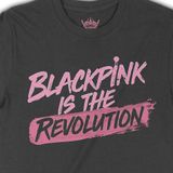  Áo thun BLɅϽKPIИK Revolution, Trùm Cuối Thần Tượng Âm Nhạc, Cotton 100% 2 màu nam nữ 0293 