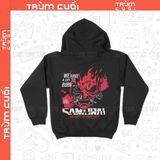  Áo Hoodie Samurai - Cyberpunk 2077, Trùm Cuối Game, Nỉ Bông 100% Unisex nam nữ 0345 