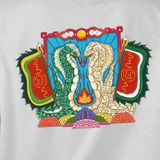  Áo thun oversize Quan Xà Thần - Tứ Phủ, Trùm Cuối x Đăng Hoả Chi Thần - Tết 2025, Unisex Cotton 100% 2 màu nam nữ 