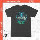  Áo thun The Legend of Zelda: Breath of the Wild Unisex Trùm Cuối Game, Cotton 100% 2 màu nam nữ 0142 