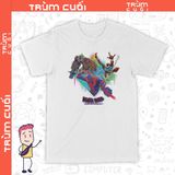  Áo thun Spider Society Tấn Công - Across The Spider-Verse, Trùm Cuối Marvel Cine, Unisex Cotton 100% 2 màu nam nữ 0285 