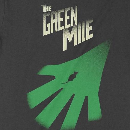  Áo thun phim The Green Mile - Dặm Xanh, Trùm Cuối Cine, Unisex Cotton 100% 2 màu nam nữ 0370 