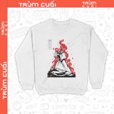  Áo Sweater phim Samurai Jack, Trùm Cuối Cine Cartoon, Unisex Nỉ Bông 100% 2 màu nam nữ 0363 
