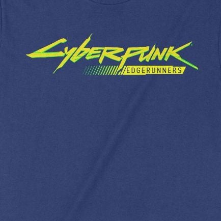  Áo thun 2 mặt Cyberpunk Edgerunner Logo, Trùm Cuối Game Anime, Cotton 100% 2 màu nam nữ 0359 