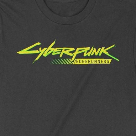  Áo thun 2 mặt Cyberpunk Edgerunner Logo, Trùm Cuối Game Anime, Cotton 100% 2 màu nam nữ 0359 