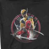  Áo Hoodie 2 mặt Deadpool & Wolverine, Trùm Cuối Marvel Cine, Nỉ Bông 100% Unisex nam nữ 0430 