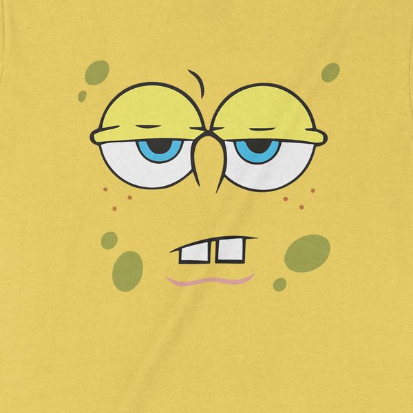  Áo thun Bọt Biển Quần Vuông, Trùm Cuối Cartoon Cine, Unisex Cotton 100% 2 màu nam nữ 0272 