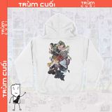  Áo  Hoodie Cửu trụ - Kimetsu Yaiba Unisex TSHIRT-HOLIC Anime,  Nỉ Bông 100% 2 màu nam nữ 