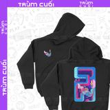  Áo hoodie 2 mặt Rồng Rắn Bắt Đèn, Trùm Cuối Đăng Hỏa Chi Thần 2024, Nỉ bông 100% 2 màu nam nữ 0403 