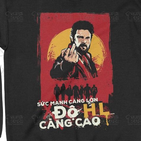  Áo Sweater Billy Butcher - The Boys , Trùm Cuối Cine, Nỉ Bông 100% Unisex nam nữ 0424 