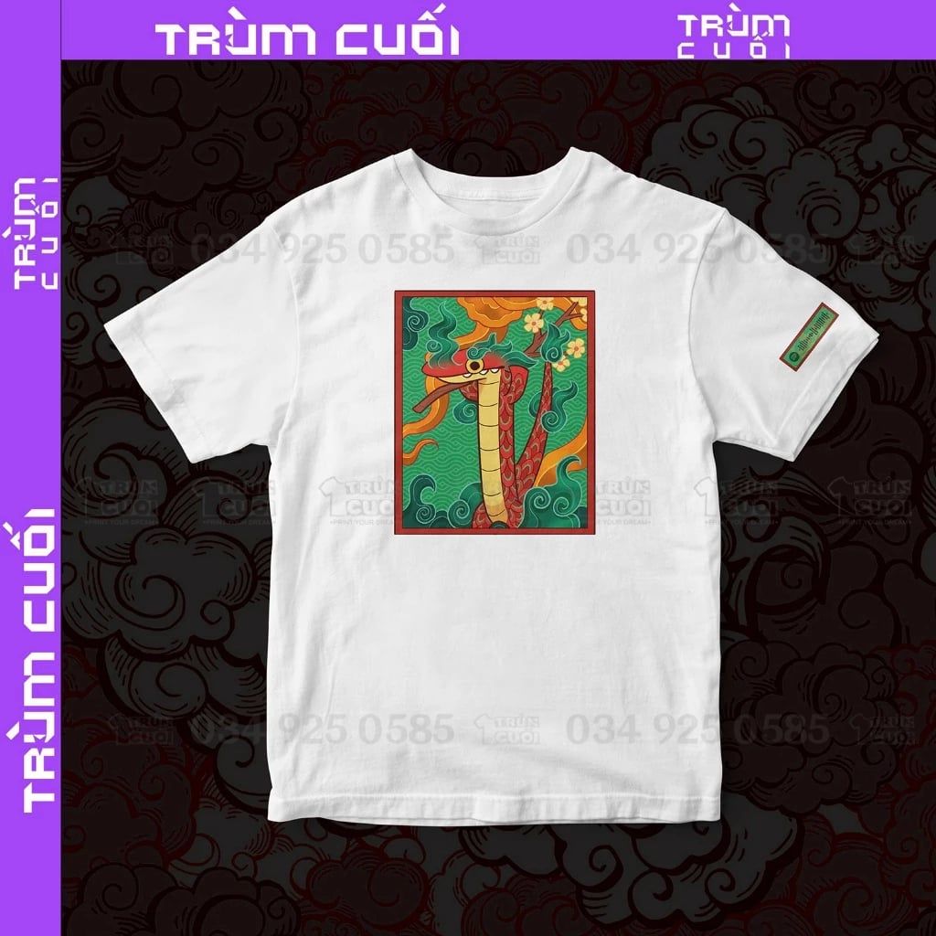  Áo thun Rồng Sún Toothless Vác Mai, Trùm Cuối Đăng Hỏa Chi Thần 2024, Unisex Cotton 100% 2 màu nam nữ 0405 
