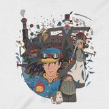  Áo Sweater Howl' Moving Castle -  Trùm Cuối Anime Cine Movie, Nỉ Bông100% 2 màu nam nữ 0105 