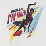  Áo thun Hello Miles - Across The Spider-Verse, Trùm Cuối Marvel Cine, Unisex Cotton 100% 2 màu nam nữ 0284 