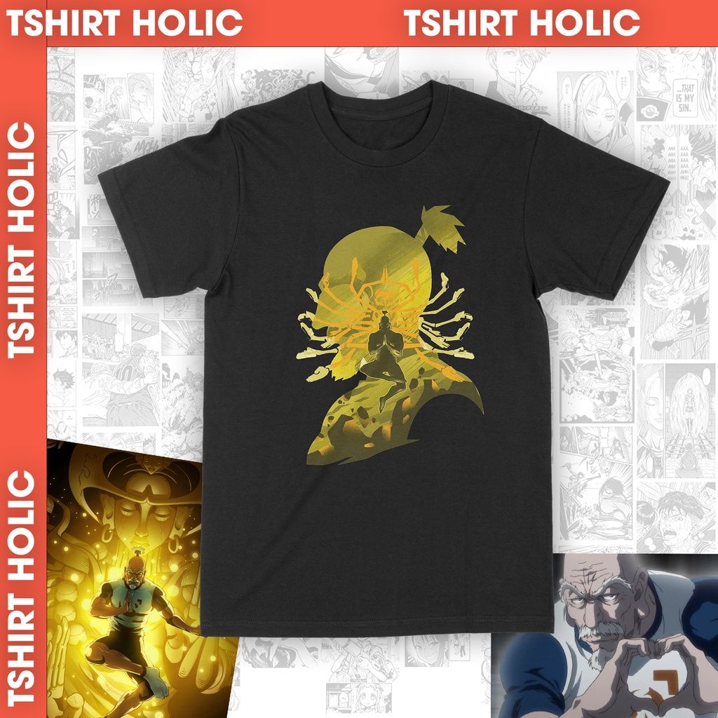  Áo thun Netero Thiết Quan Âm - HxH, Trùm Cuối Anime, Unisex Cotton 100% 2 màu nam nữ 0032 