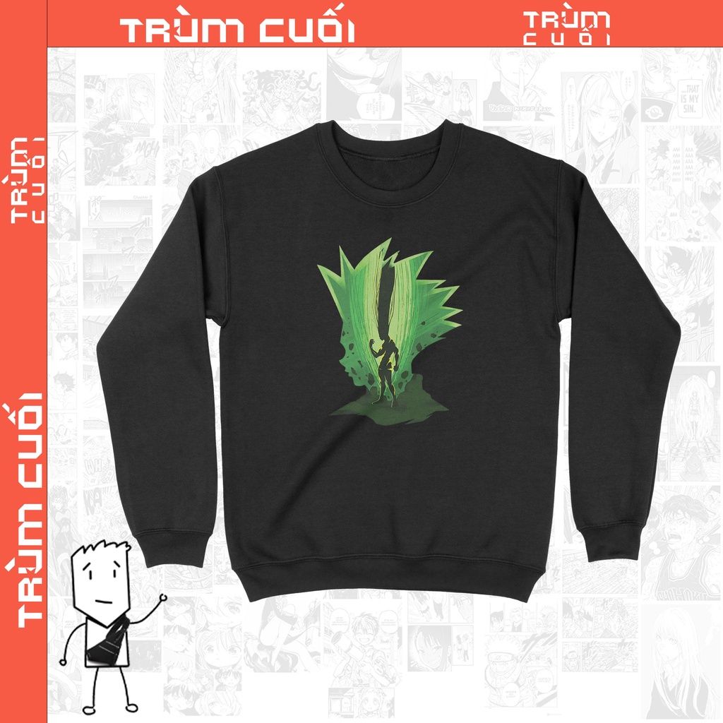  Áo Sweater Gon bán thân cho quỷ dữ - HxH, Trùm Cuối Anime, Unisex Nỉ Bông 100% 2 màu nam nữ 0033 