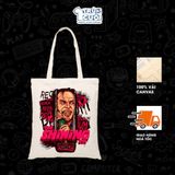  Túi Tote Cine, Trùm Cuối 2025, 100% vải Canvas 35x40 cm - Unisex Nam Nữ 2 màu đen trắng 