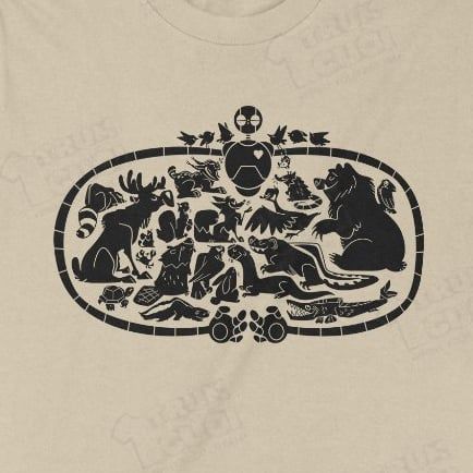  Áo thun Robot Hoang Dã - The Wild Robot, Trùm Cuối Cine, Cotton 100% Unisex 3 màu nam nữ 0459 