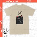  Áo thun 2 mặt Anti Social Cat, Trùm Cuối Casual Meme, Unisex Cotton 100% nam nữ 0306 
