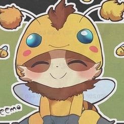  Áo thun Teemo Beemo, Trùm Cuôi Game Liên Minh, Unisex Cotton 100% 2 màu nam nữ 0097 