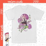  Áo thun Luyến Trụ - Mitsuri Kanroji: Kimetsu no Yaiba,Trùm Cuối Anime, Unisex Cotton 100% 2 màu nam nữ 0299 